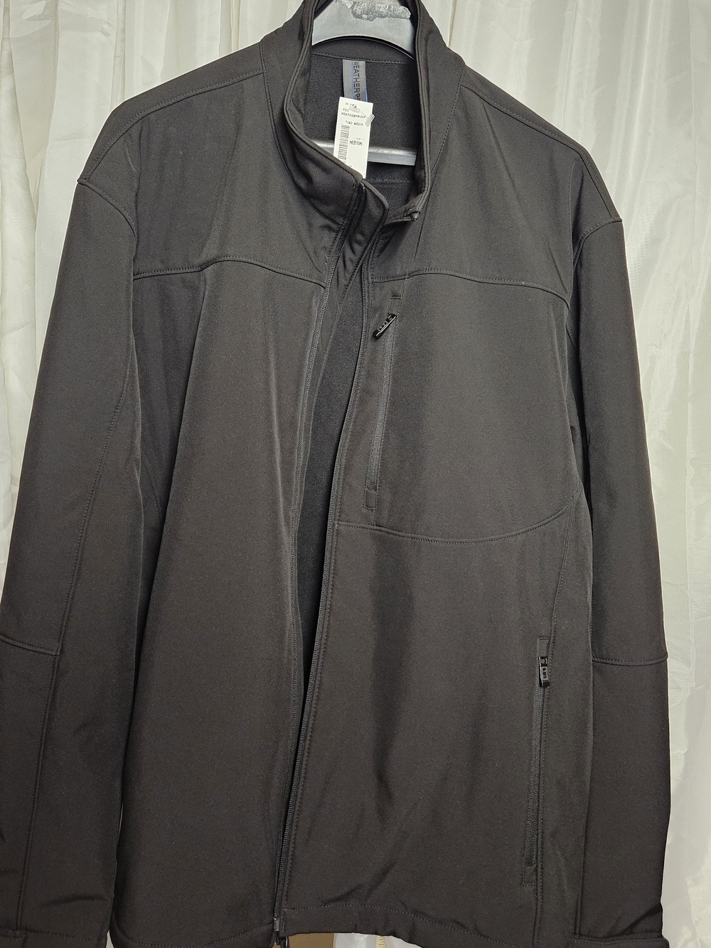 Weatherproof Men's Black Softshell Performance Jacket 3xl